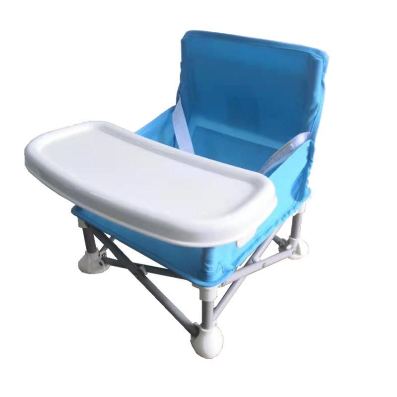 Baby Dining Chair Foldable Backrest Short Children′ S Outdoor Picnic Chair Photo Chair Portable Baby Learning to Sit Small Chair