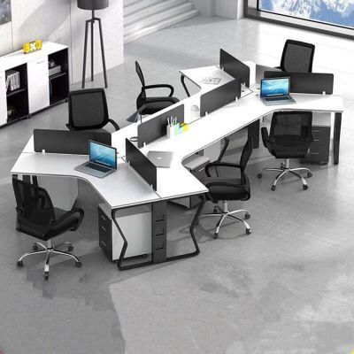 (SZ-WSB342) Custom Made Office Furniture Workstation 6 Seat Office Desk
