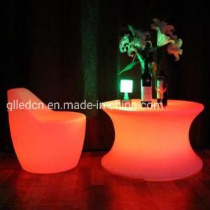 LED Table/ LED Chair LED Plastic Illuminated Furniture for Disco, Party