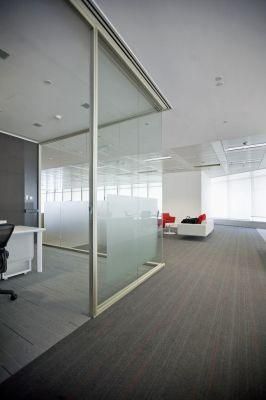 Shaneok Modern Glass Office Partition Decorative Fire Proof Room Wall Partition