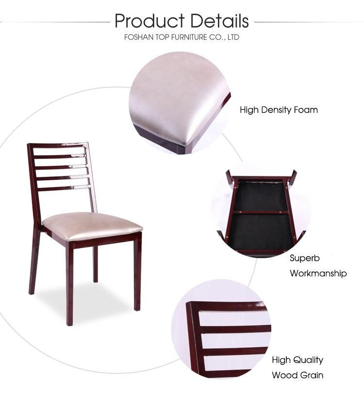 Top Furniture Foshan Factory Hot Selling Perfect Banquet Furniture Imitated Wood Chair