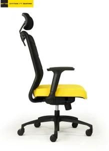 Furniture Plastic Customized Fabric Black Training Chair