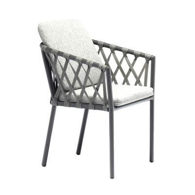 Hot Sell All Weather Cheap Modern Patio Wicker Rope Outdoor Rattan Dining Chair