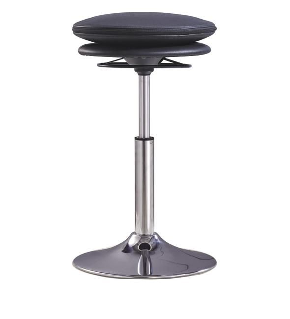 Adjustable Office Chair Sit Stand Wobble Stool