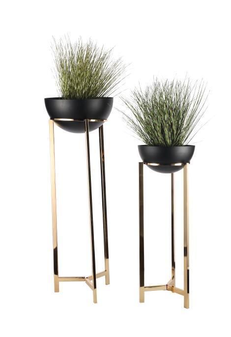 Modern Design Metal Shelf Flower Pot Planter Stand for Home Decoration