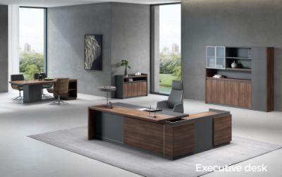 High Quality Desks Executive Office Furniture with Storage Cabinet CEO Director Manager Staff Desk