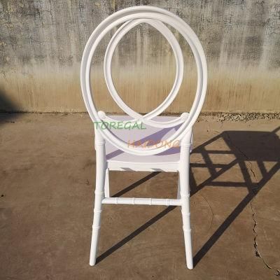 White Modern Decoration Plastic Monoblock Resin Phoenix Chairs for Wedding Hotel Dining