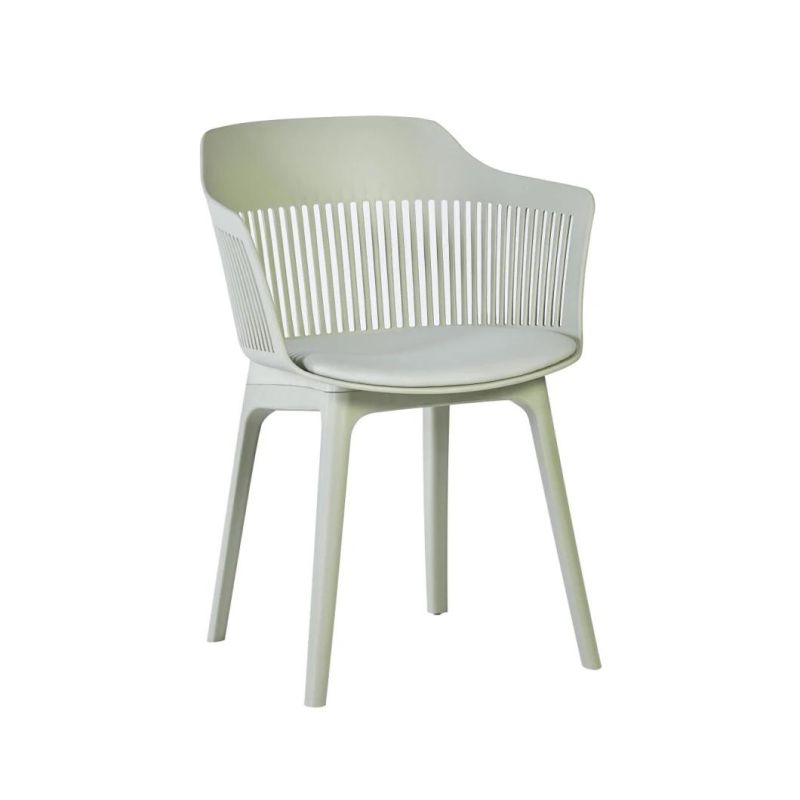 Hot Selling Modern Hotel Office Furniture Plastic Outdoor Dining Chair Without Armrest