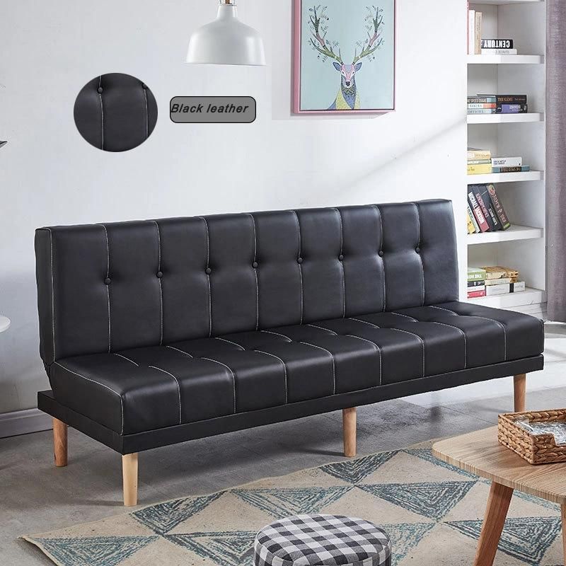 Modern Style Comfortable Room Furnitures Modern Art Furniture Living Room Folding Velvet Fabric Bed Sofa
