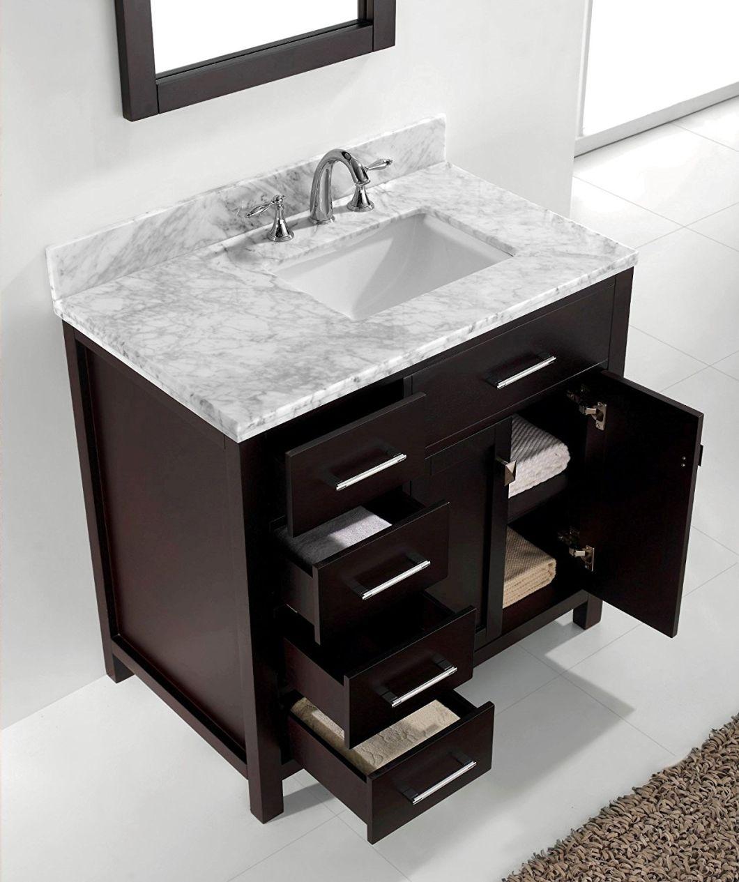 36inch Soft Closing White Modern Bathroom Vanity