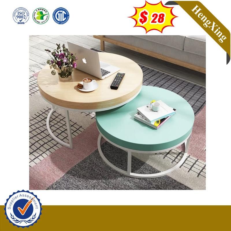 Latest Melamine Side Tea Table Wooden TV Cabinet Dining Furniture 6611
