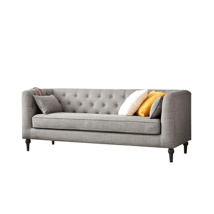 High Quality Living Room Furniture Soft Fabric Modern 3 Seater Sofa