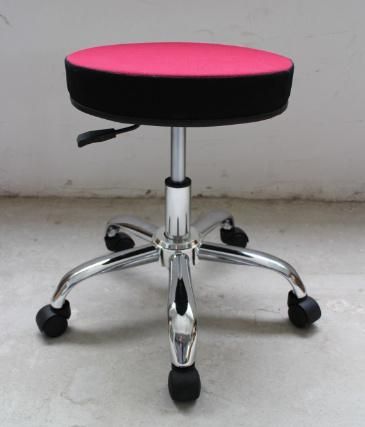 Adjustable Swivel Round Seat Office Chair