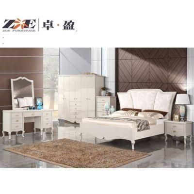 Luxury Fashion Design Modern Solid Wood Hotel Bedroom Furniture