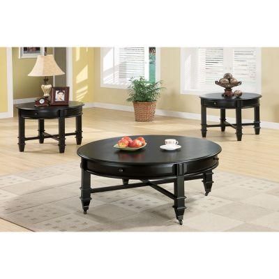 Balck Elegant Living Room Coffee Table Furniture for Sale