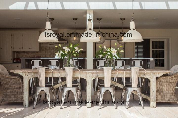Modern Tolix Restaurant Furniture Steel Bar Stool Chairs