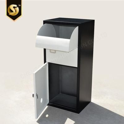 Outdoor Package Stainless Steel Large Smart Parcel Delivery Drop Post Mail Letter Box