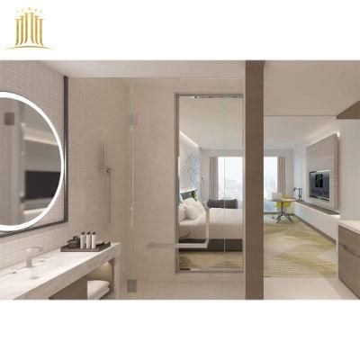 Hotel Bathroom Furniture for Luxury Hotel Bedroom Set Commercial Hotel Modern Wood Customized Sizes