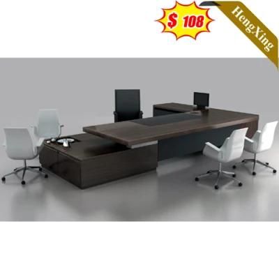 Modular Traditional Office Furniture L Shape Curved Office Desk Office Table