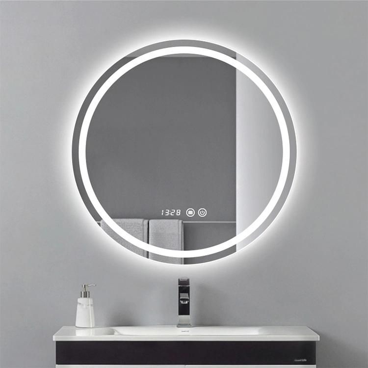 Wholesale Round Circle Lighting Wall Decorative LED Make up Mirror for Bathroom