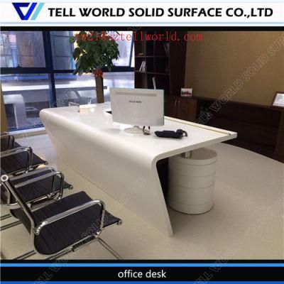 Italian Modern Design Office Furniture Contemporary Executive Desk Large 6 Feet Commercial CEO LED Executive Desk