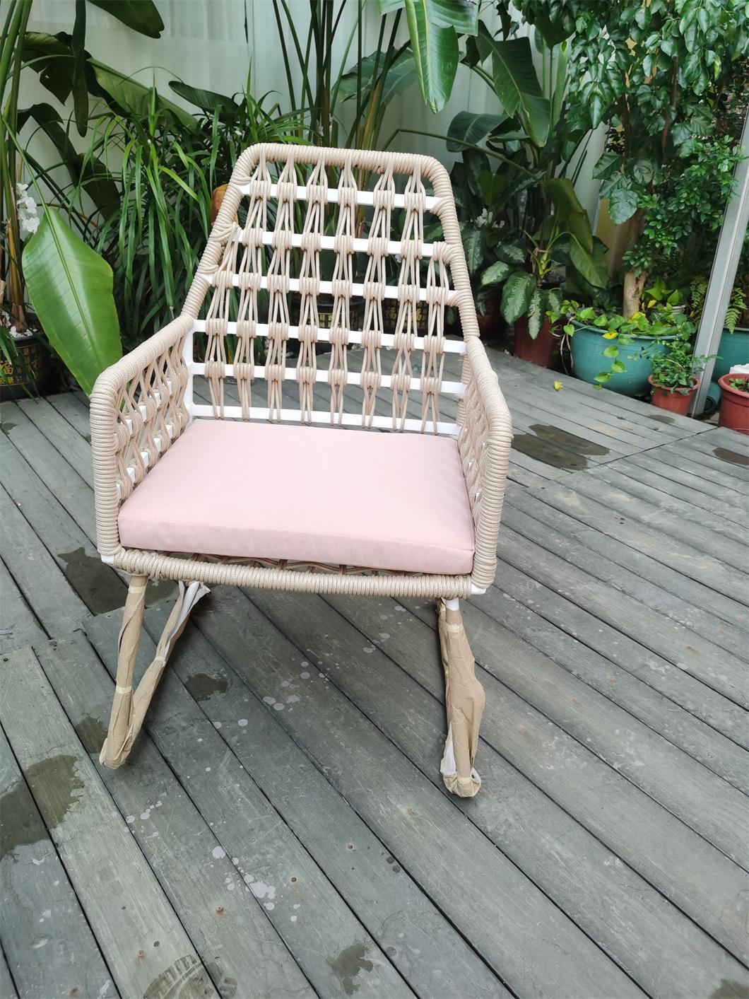 China Factory Garden Modern Style Rattan Outdoor Patio Outdoor Rattan Aluminum Furniture Chair