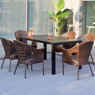 Modern Home/Hotel Courtyard Rattan Lounge Set Garden Outdoor Furniture