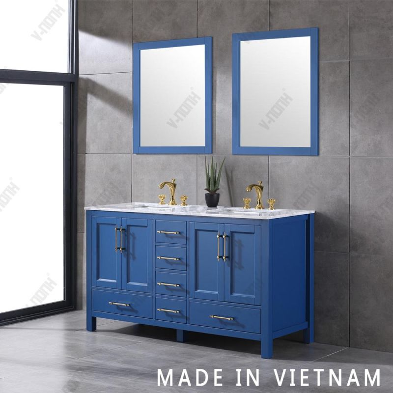 New Style Dovetail Construction Soft Closing Bathroom Furniture