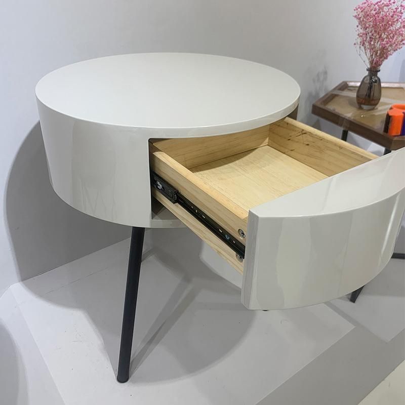 Modern Simple Design Home Bedroom Living Room Furniture Wooden Nightstand Side Table Tea Table Sofa Table