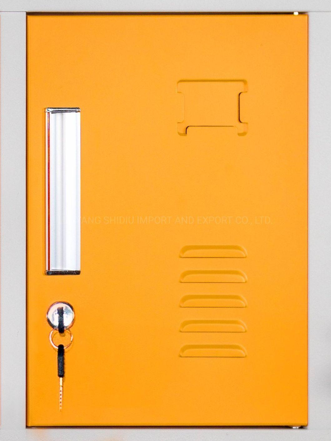 Metal Colored Tall Storage Box Tool Lockers for Public Area