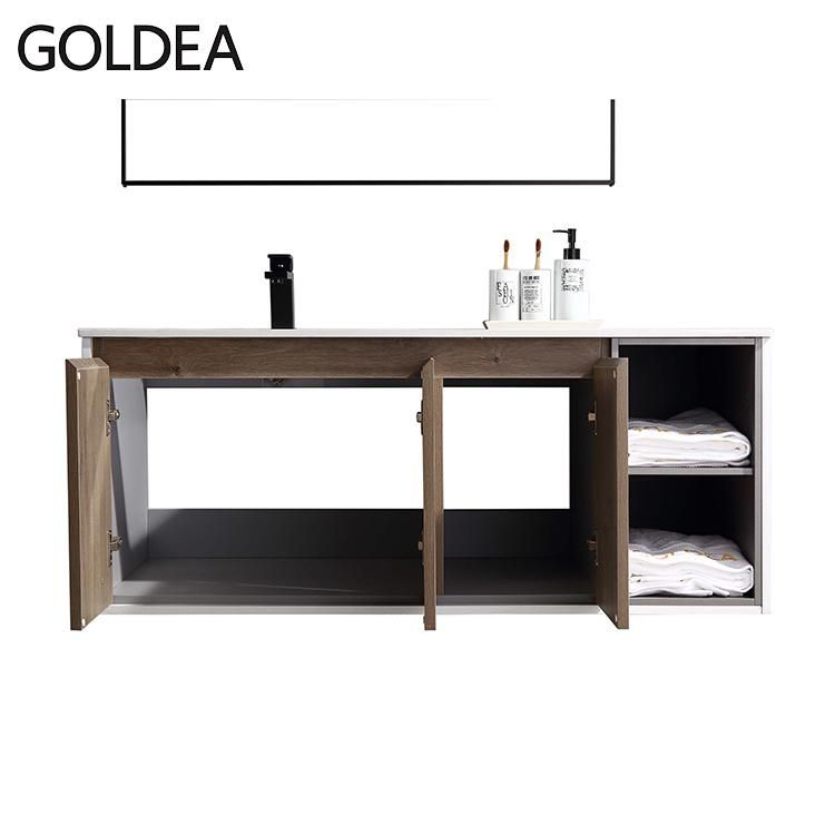European Style Luxury Bathroom Furniture Wall Modern Bath Vanity