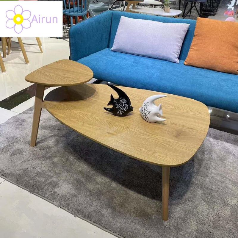 Modern Furniture MDF Solid Wood Coffee Table Wooden Table