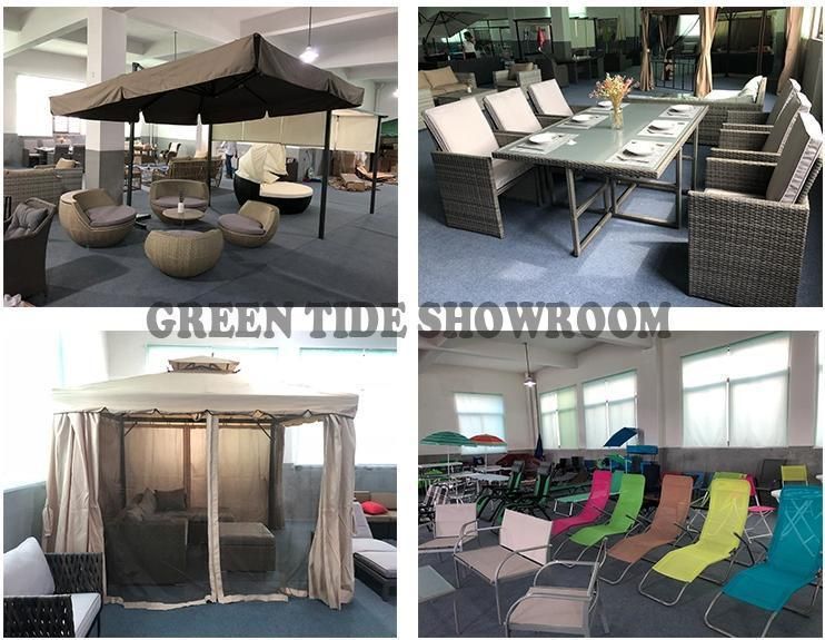 Modern Outdoor Tables and Chairs Suit Aluminum Rattan Outdoor Furniture