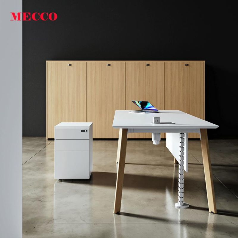 Elegant Wholesale Wooden Manager Computer Home 4 Legs Simple Design Office Table