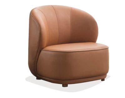 China Wholesale Home Office Furniture Leather Single Sofa