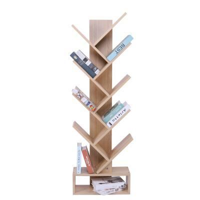 Wholesale High Quality Tree Shaped Modern Wood Book Shelf Cheap Tree Bookshelf