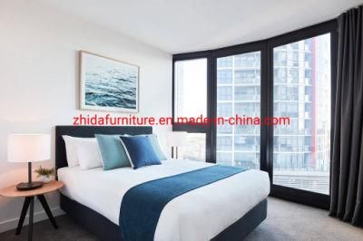 Foshan Customized Wooden Contemporary Villa Apartment Hotel Bedroom Furniture