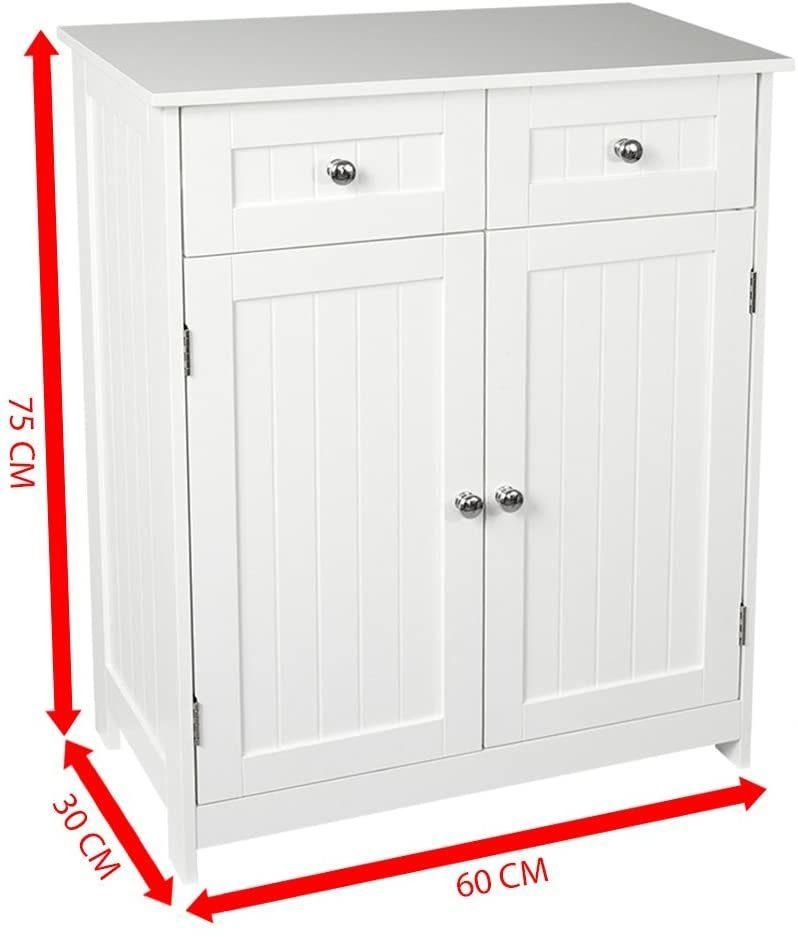 2 Door 2 Drawer Bathroom Cabinet