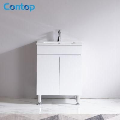 China Manufacturers Wholesale Hot Sale Modern Style Wooden Furniture Bathroom Vanity
