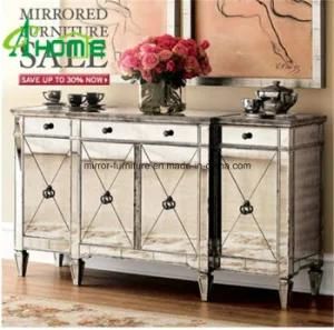 Antique Mirror Large Buffet Furniture