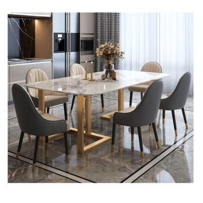 Top Selling Marble Top Dining Table for Restaurant Furniture