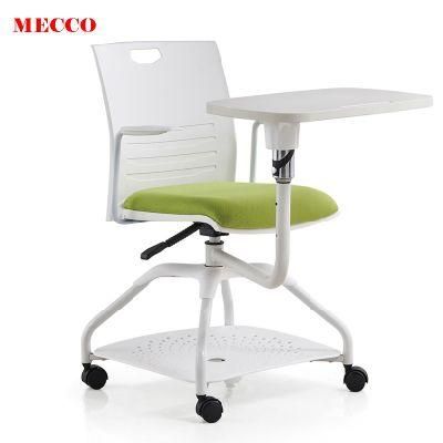 Cheap Meeting School Furniture Dining with Tablet Office Training Meeting Conference Tablet Chairs SGS Certificate Writing Pad Study Chair