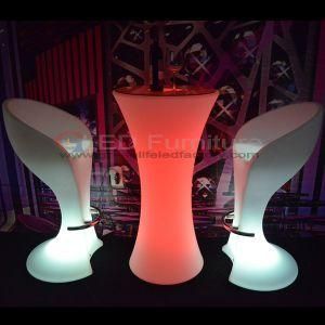 Colorful LED Light Bar Table