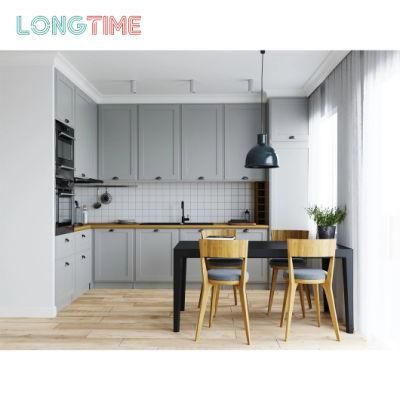China Factory Direct Sale L Type Kitchen Cabinet with Good Price
