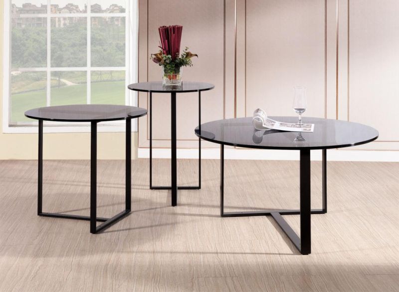 Modern Design Home Furniture Console Tables with Nature Marble Top and Stainless Steel