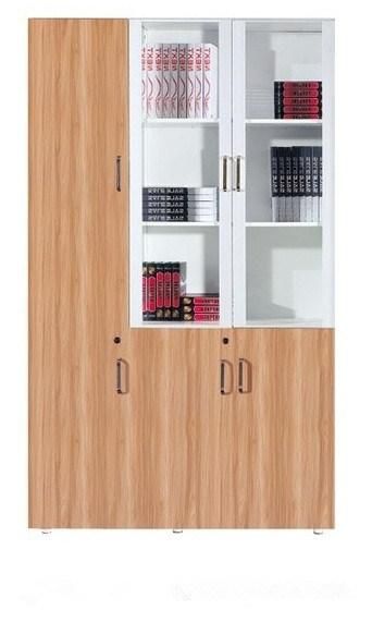 2-Doors 3-Doors Wooden Shelf Bookcase Aluminium Office File Cabinet Office Furniture