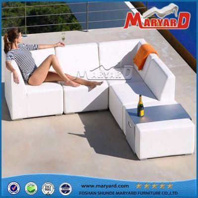 Modern Luxury Home Living Room Hotel Garden Swimming Pool Leisure Fabric Sofa Cover Outdoor Aluminum Alloy Furniture Sofa Seat