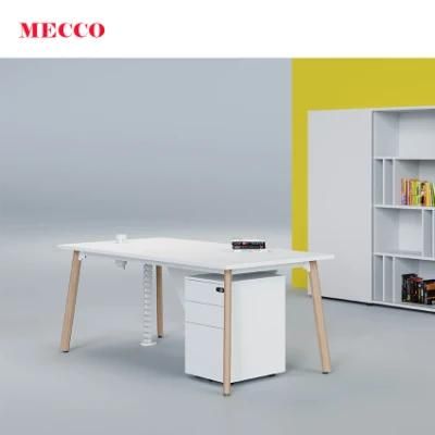 Simple Design Four Leg Office Secretary Desk