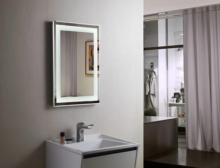 24′′x32′′ Hotel Vertical Horizontal Wall Mounted Touch Controled LED Bathroom Mirror with Ce/UL Certificates