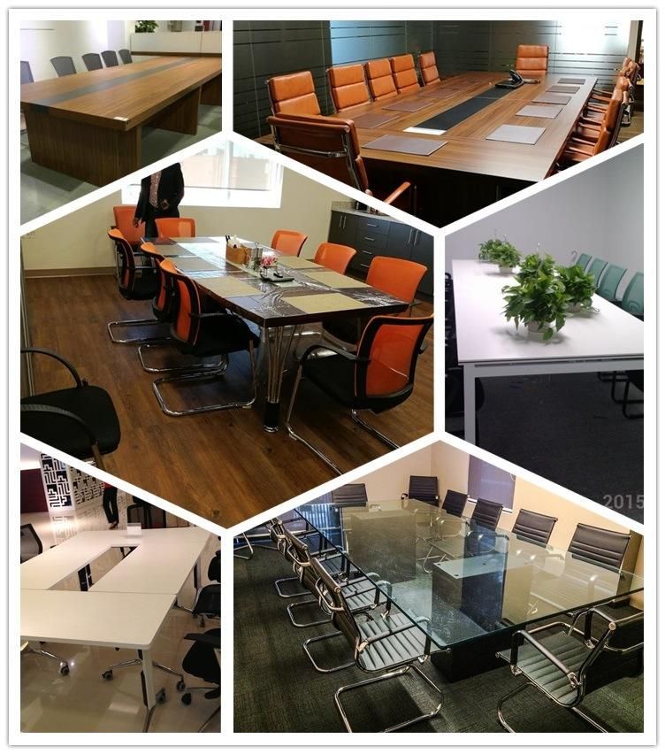 Modern Cheap Solid Quality Big Movable Conference Lecture Room Tables and Chairs